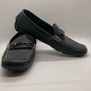 Cole Haan black driving moccasins Sz. 8